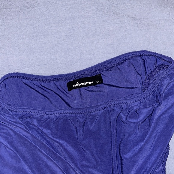 Women’s one shoulder crop top - Picture 2 of 2